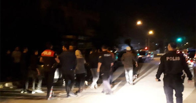 Düğünde halay krizi, polis müdahale etti