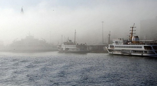 İstanbul&#039;da bazı vapur seferleri iptal edildi