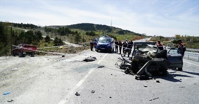 Kastamonu’da feci kaza: 1 ölü, 4 yaralı