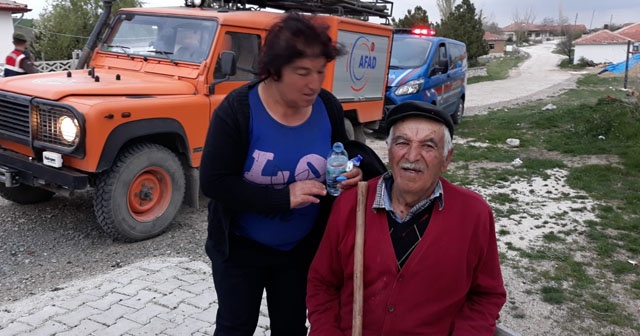 Kayıp Alzheimer hastasını AFAD buldu