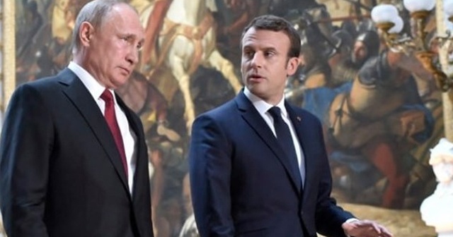 Macron ve Putin telefonda görüştü