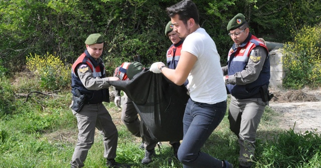 Su kuyusunda yakılmış erkek cesedi bulundu