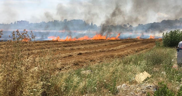 Antalya&#039;da korkutan yangın