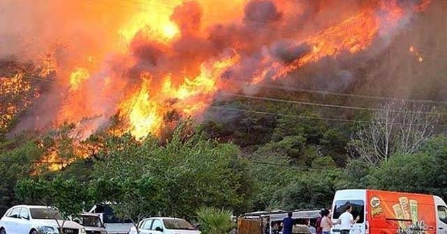 Antalya&#039;da orman yangını