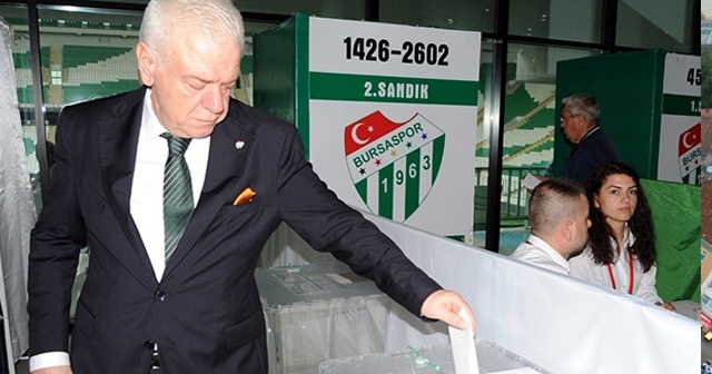 Bursaspor&#039;un başkanı belli oldu
