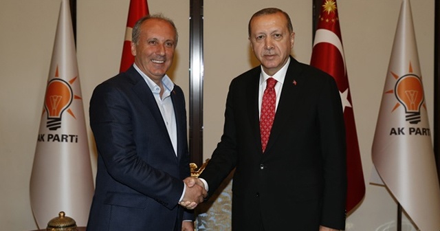 Cumhurbaşkanı Erdoğan-Muharrem İnce görüşmesi sona erdi