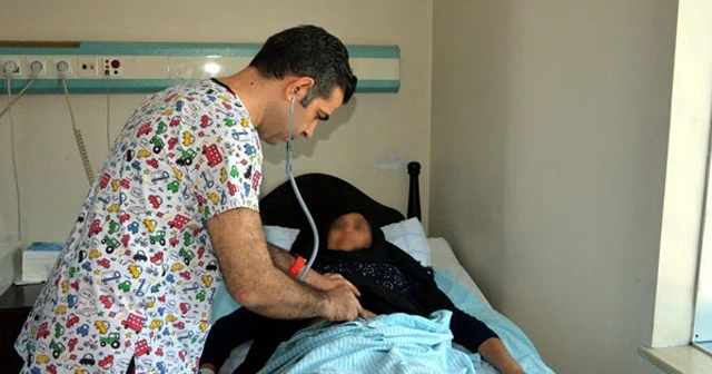 Doktor da, kocası da şaştı kaldı!