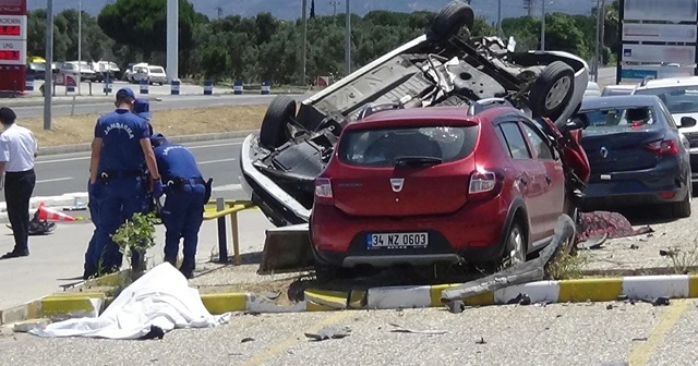 Edremit’te feci kaza, 2 ölü