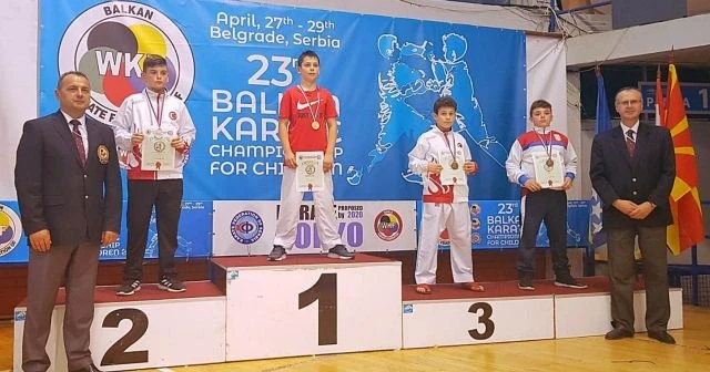 İhlas Koleji sporcusu Emin Can İstanbullu Balkan üçüncüsü oldu