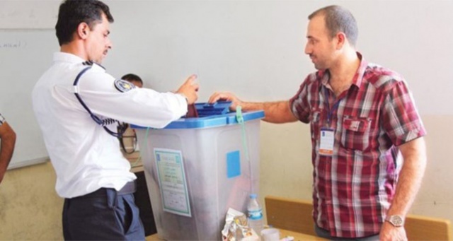 Irak seçimlerine katılım oranı %44.52