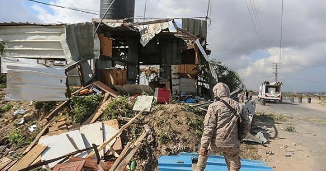 İsrail&#039;den Gazze&#039;ye hava saldırısı