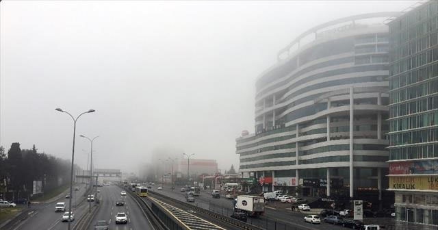 İstanbul’da sis sürprizi