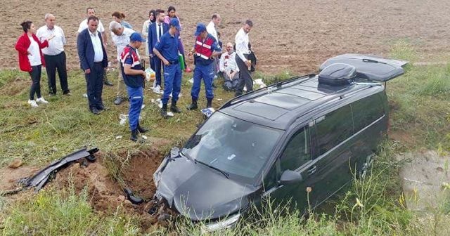 İYİ Partililer, Ankara yolunda kaza geçirdi: 7 yaralı