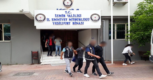 İzmir’de uyuşturucu operasyonu: 18 gözaltı