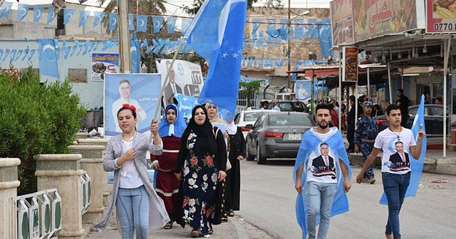 Kerkük&#039;te Türkmenlerden seçime büyük ilgi