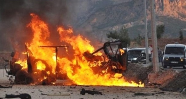 Libya&#039;da bombalı saldırı