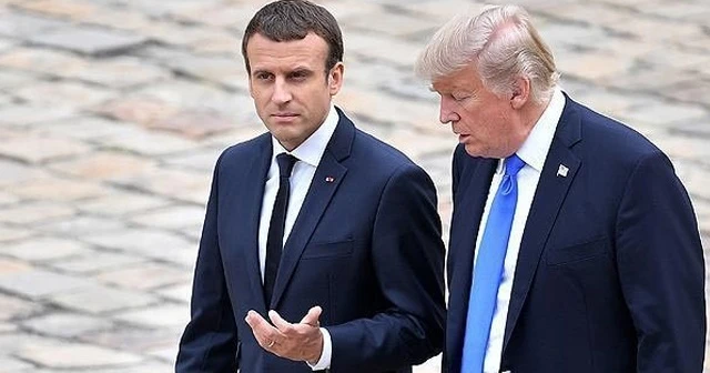 Macron: ABD'nin çekilmesi Rusya ve Çin'i güçlendirir