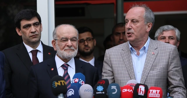 Muharrem İnce'den Karamollaoğlu'na ziyaret