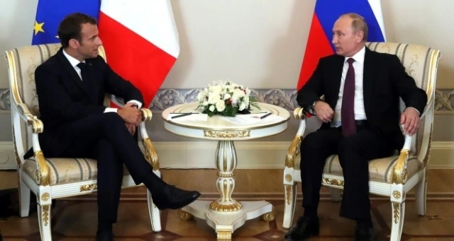 Putin ve Macron’dan ortak basın toplantısı