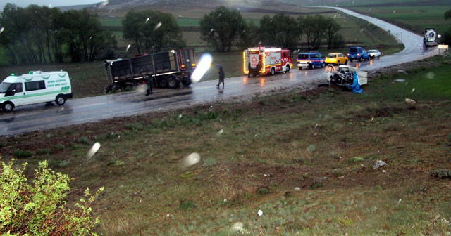 Tokat&#039;ta feci kaza, ölü ve yaralılar var