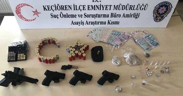 Başkent’te uyuşturucu satıcılarına darbe