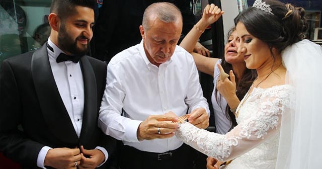 Cumhurbaşkanı Erdoğan’dan geline hediye!