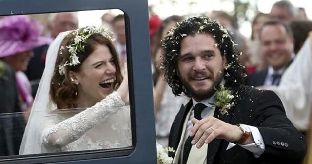 Game of Thrones'un yıldızları evlendi