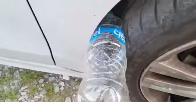 Hırsızların yeni yöntemi plastik şişe!