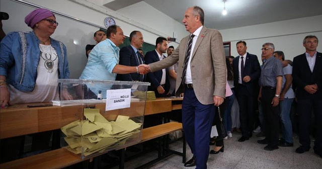 İnce&#039;nin oy kullandığı sandıktan en çok oy Erdoğan&#039;a çıktı