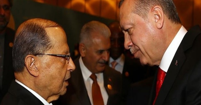 Lübnan Cumhurbaşkanı Avn&#039;dan Erdoğan&#039;a tebrik mesajı