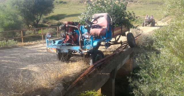 Patpat köprü demirliklerine çarptı: 1 ölü