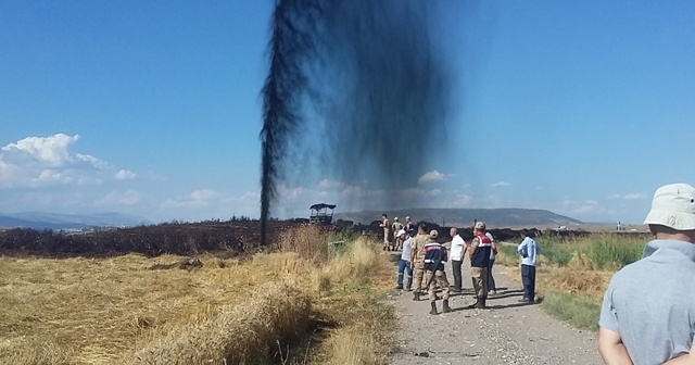 Petrol boru hattında patlama