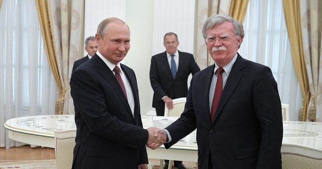 Putin, Trump&#039;ın Güvenlik Danışmanı Bolton ile görüştü