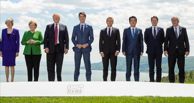 Trump G7 Zirvesi&#039;nde liderlerle görüştü