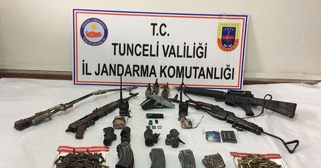 Tunceli&#039;de terör örgütü PKK&#039;ya ağır darbe