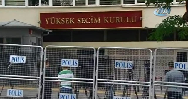 YSK’da yoğun güvenlik önlemleri alındı