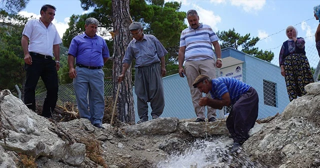 78 yıllık su hasreti son buldu