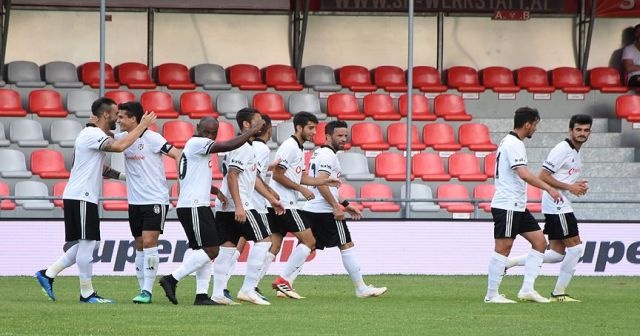 Beşiktaş&#039;tan gollü galibiyet