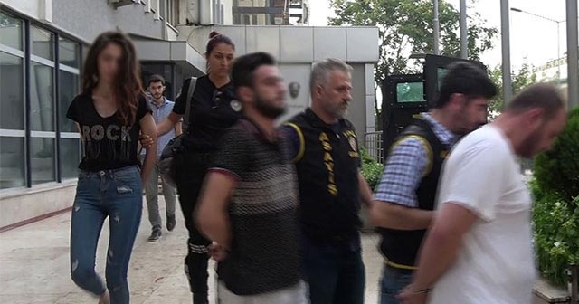 Bursa&#039;da yakalanan gasp çetesi adliyeye sevk edildi