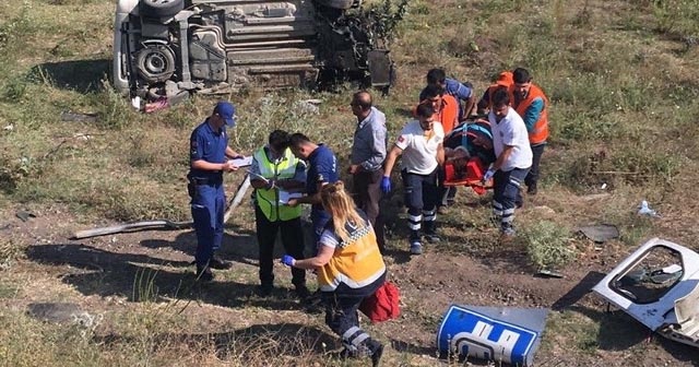 Çorum’da otomobil şarampole uçtu: 1 ölü, 2 yaralı