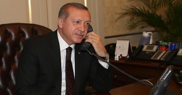 Cumhurbaşkanı Erdoğan, Igor Dodon ile telefonda görüştü
