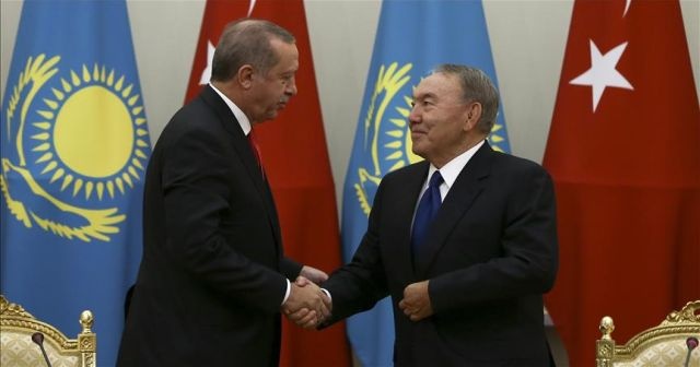 Cumhurbaşkanı Erdoğan Nazarbayev ile telefonda görüştü