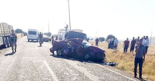 Diyarbakır’da feci kaza: 4 ölü