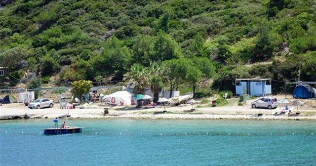 Ege&#039;de denize sıfır tatil 25 lira