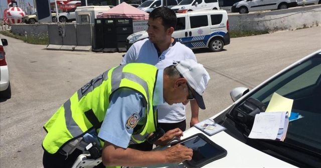 Engelli yollarına park edenlere ceza