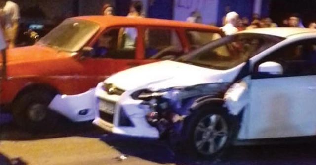 Hatay'da zincirleme kaza, 9 araç birbirine girdi