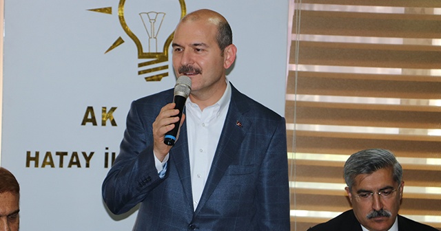 İçişleri Bakanı Süleyman Soylu: &#039;Bu millet kimsenin önünde diz çökmeyecek&#039;