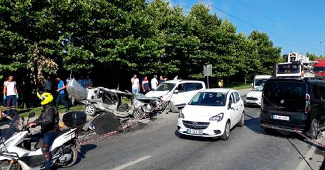 İstanbul&#039;da feci kaza! 2 kişi hayatını kaybetti