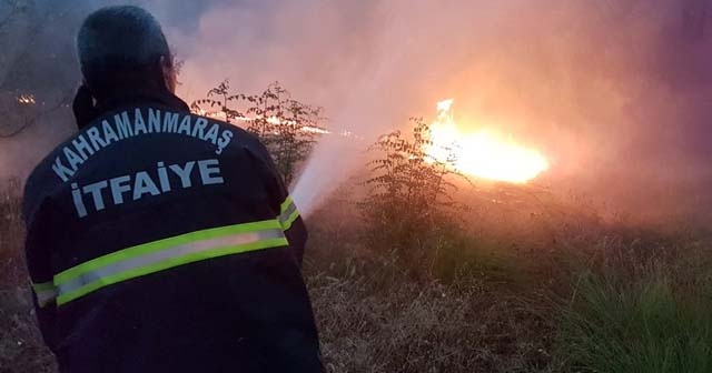 Kahramanmaraş’ta orman yangını