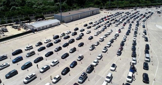 Kapıkule Sınır Kapısı'nda yoğunluk
